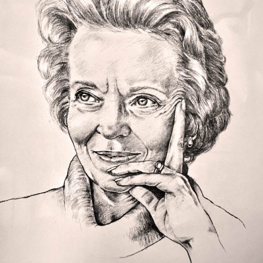 Signed Portrait of Elisabeth Elliot